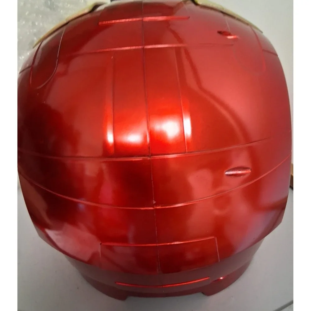 Iron Man Mark VII Headgear 1:1 Helmet LED Eyes Gold CG7248 Wearable New in Box